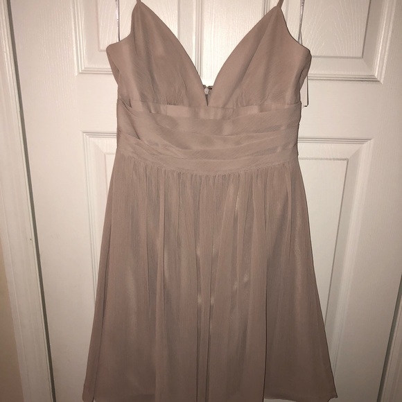 David's Bridal Dresses & Skirts - Taupe David’s Bridal Bridesmaid Dress